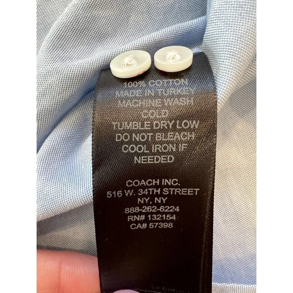 Coach button shirt - Picture 6 of 8